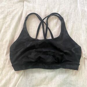Lululemon Camo Sports Bra | Size 10